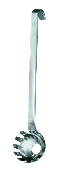 Rosle Spaghettilepel Hooked - RVS - 20 Cm 3 Rosle Spaghettilepel Hooked - RVS - 20 Cm -Praktische Winkel Voor Keukenbenodigdheden spaghettilepel1