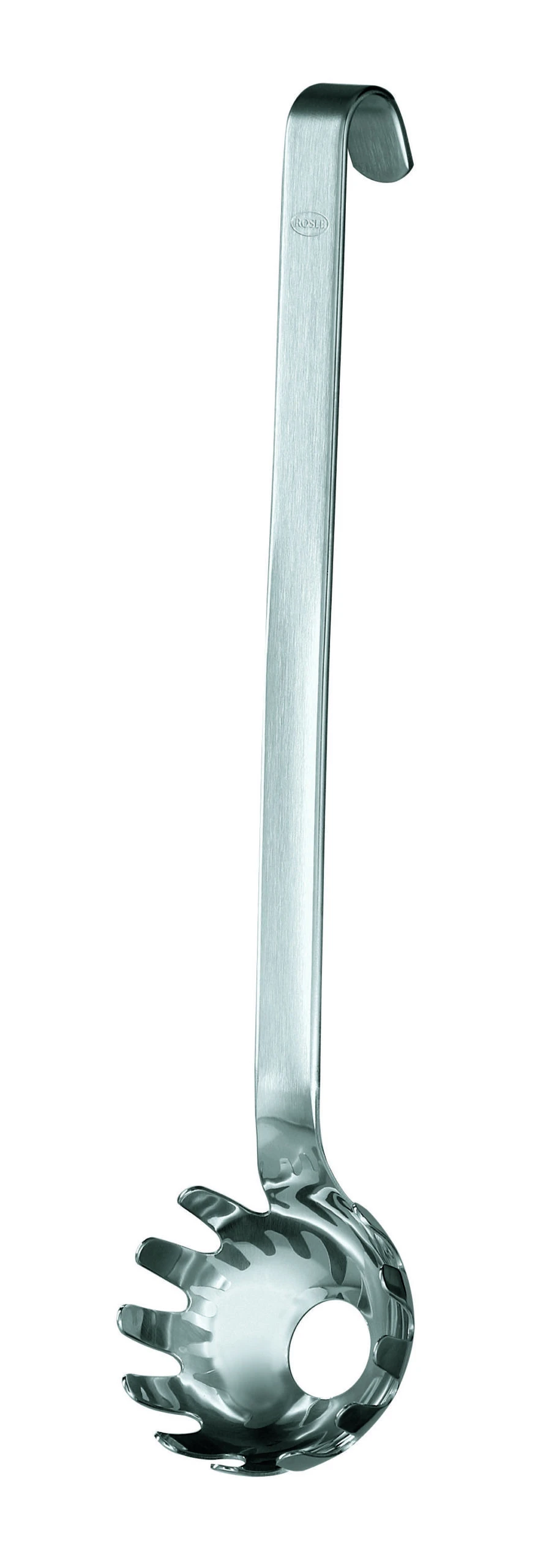 Rosle Spaghettilepel Hooked - RVS - 20 cm Rosle Spaghettilepel Hooked - RVS - 20 Cm -Praktische Winkel Voor Keukenbenodigdheden spaghettilepel1 scaled
