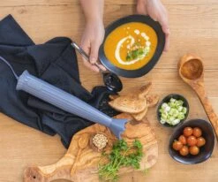 Alessi Staafmixer Plissé - 2 Standen - Grijs - Michele De Lucchi - MDL10 G 4 Alessi Staafmixer Plissé - 2 Standen - Grijs - Michele De Lucchi - MDL10 G -Praktische Winkel Voor Keukenbenodigdheden staafmixer 3