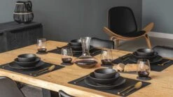 Studio Tavola Kommen Black Tie ø 14 Cm - 6 Stuks 5 Studio Tavola Kommen Black Tie ø 14 Cm - 6 Stuks -Praktische Winkel Voor Keukenbenodigdheden tafel03 1 4