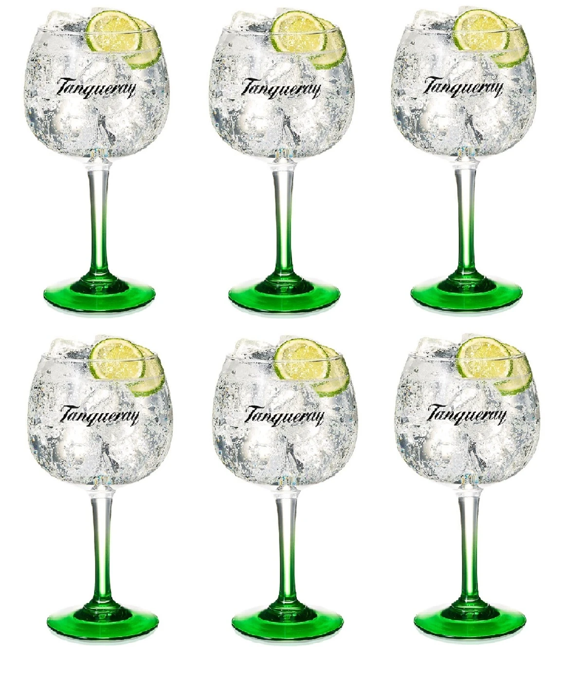 Tanqueray Gin Tonic Glazen - Groen - 6 stuks Tanqueray Gin Tonic Glazen - Groen - 6 Stuks -Praktische Winkel Voor Keukenbenodigdheden tanqueray copa glass lifestyle bbv5mailfjobpydk