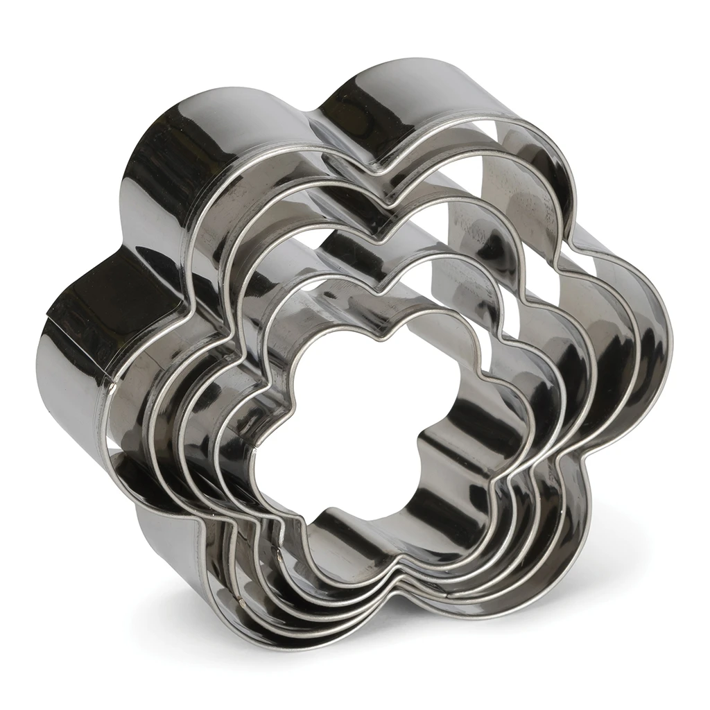 Patisse Uitsteekvormen Bloem 5-Delig Patisse Uitsteekvormen Bloem 5-Delig -Praktische Winkel Voor Keukenbenodigdheden uitsteekvorm.bloem