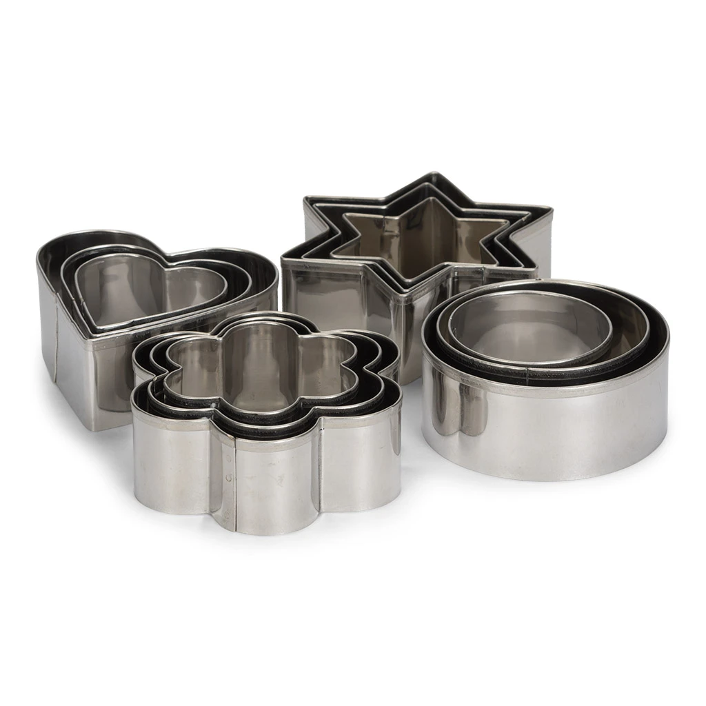 Patisse Uitsteekvormpjes Set 12-Delig Patisse Uitsteekvormpjes Set 12-Delig -Praktische Winkel Voor Keukenbenodigdheden uitsteekvorm.set