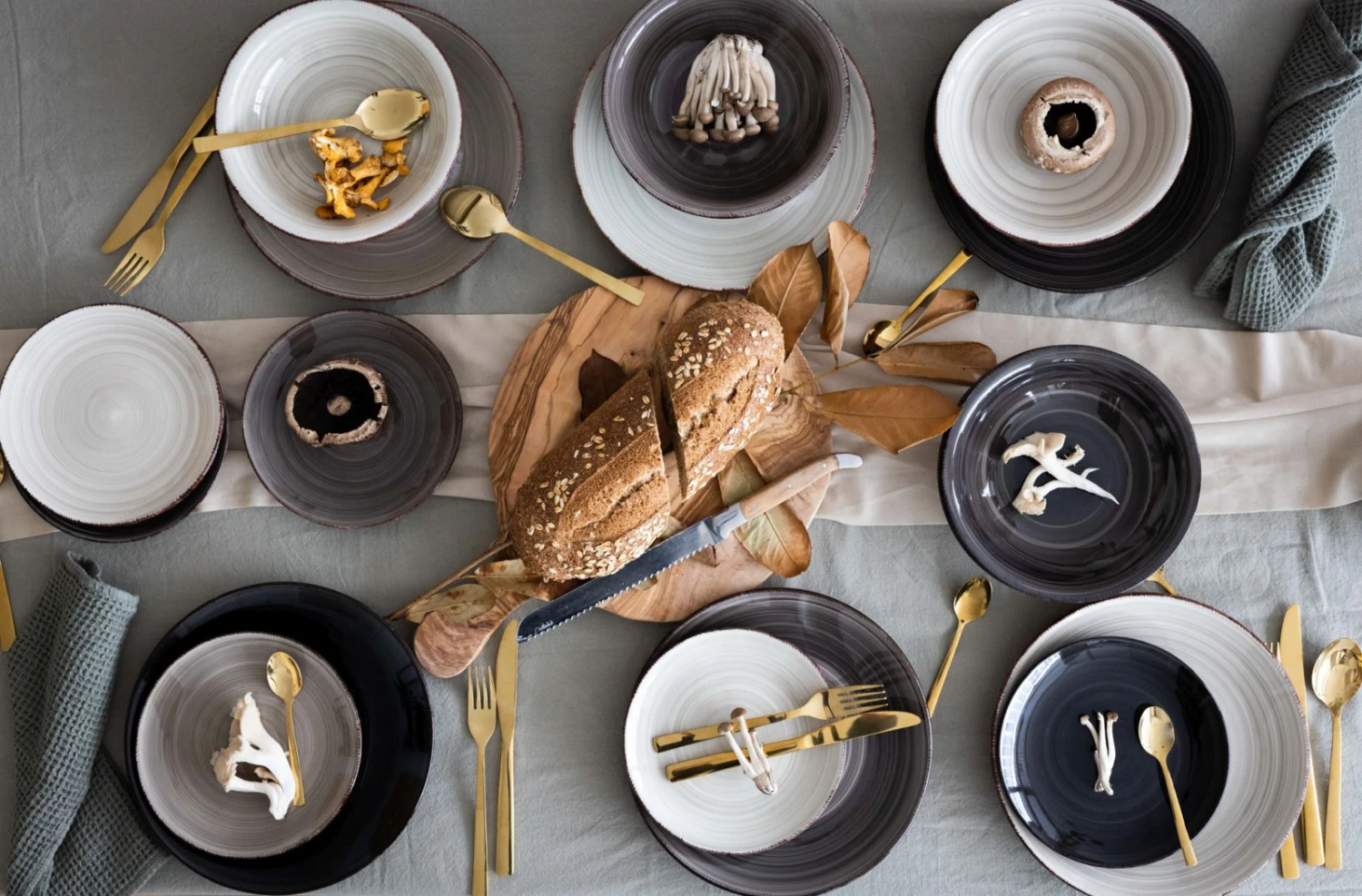 Studio Tavola Kleine Kommen Vintage Loft ø 12 cm - 6 stuks Studio Tavola Kleine Kommen Vintage Loft ø 12 Cm - 6 Stuks -Praktische Winkel Voor Keukenbenodigdheden vintage loft zonder reflectie 5