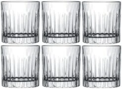 Cookinglife Whiskey Glazen / Cocktailglazen / Waterglazen Moville - 320 Ml - 6 Stuks