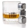 Jay Hill Whiskey Stenen - RVS - 4 Stuks 2 Jay Hill Whiskey Stenen - RVS - 4 Stuks -Praktische Winkel Voor Keukenbenodigdheden wiskey stenen 2 1