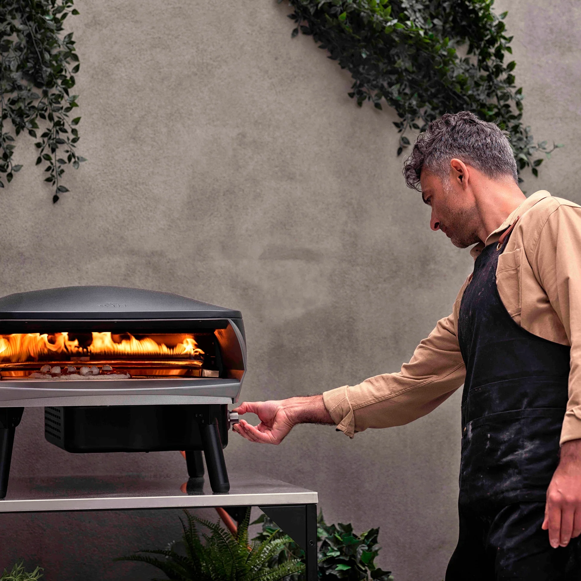 Witt Pizza Oven Etna Rotante - Op Gas voor buiten - Mat Grafiet - voor ø 40 cm pizza's - Roterende pizzasteen Witt Pizza Oven Etna Rotante - Op Gas Voor Buiten - Mat Grafiet - Voor ø 40 Cm Pizza's - Roterende Pizzasteen -Praktische Winkel Voor Keukenbenodigdheden witt pizza etna rotante black 06 1